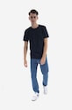 Norse Projects cotton t-shirt Niels Standard SS N01.0559.7004 navy AA00