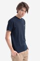 Norse Projects cotton t-shirt Niels Standard Logo N01.0561.7004 navy