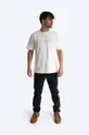 Norse Projects t-shirt bawełniany Johannes Norse Logo beżowy