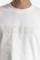 bej Norse Projects tricou din bumbac Johannes Norse Logo