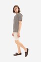 Norse Projects cotton T-shirt Johannes Nautical Stripe N01.0576.0957 beige AA00