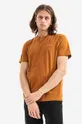 oranžová Bavlnené tričko Norse Projects Pánsky