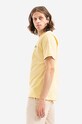 Bavlněné tričko Norse Projects N01.0589.3025 žlutá