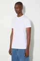 Bavlněné tričko Samsoe Samsoe KRONOS bílá M00012003
