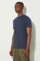 Samsoe Samsoe cotton t-shirt navy M00012003