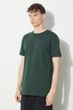 Samsoe Samsoe tricou din bumbac verde M00012003