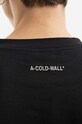 A-COLD-WALL* cotton longsleeve top Prose ACWMTS069 black