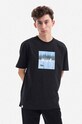 Makia cotton t-shirt Planet friendly black M21002