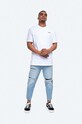 Alife t-shirt bawełniany Thorough In Every Borough ALIFW20.40 biały AA00