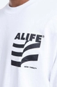 biały Alife t-shirt bawełniany Museum Graphic