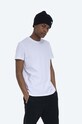 A.P.C. cotton T-shirt Jimmy COBQX-H26504 BEIGE regular white COBQX.H26504