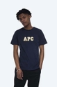 navy A.P.C. cotton t-shirt Men’s