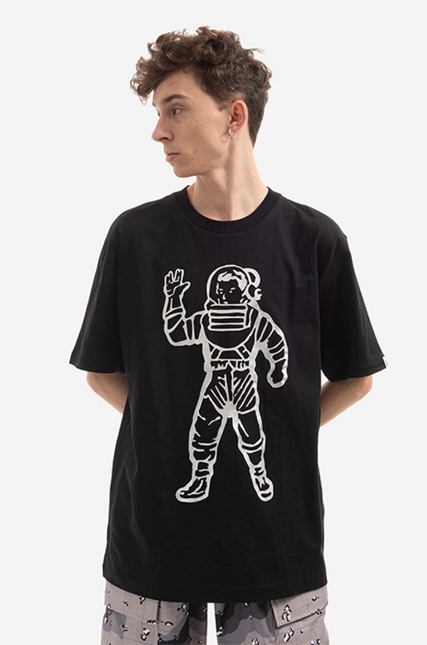 negru Billionaire Boys Club tricou din bumbac Standing Astro De bărbați