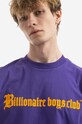 Billionaire Boys Club cotton t-shirt Old English violet B22112