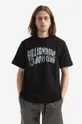 negru Billionaire Boys Club tricou din bumbac Hibiscus Camo Arch Logo De bărbați