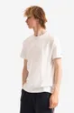 bela Bombažna kratka majica Kangol Moški