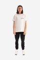 Kangol t-shirt bawełniany Heritage Basic KLHB003 biały AA00