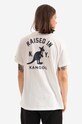 Odzież Kangol t-shirt bawełniany Heritage Basic KLHB003 biały