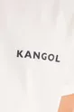 biały Kangol t-shirt bawełniany Heritage Basic