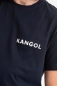 Одежда Хлопковая футболка Kangol Heritage Basic KLHB003 тёмно-синий