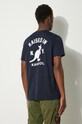 Kangol cotton T-shirt Heritage Basic navy KLHB003