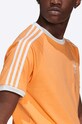 adidas Originals t-shirt bawełniany Classics 3-Stripes Tee GN3498. pomarańczowy