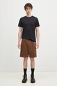 Βαμβακερό μπλουζάκι Norse Projects N01.0559.9999 μαύρο