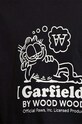 Odzież Wood Wood t-shirt bawełniany X Garfield 30045702.2222 czarny