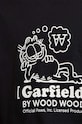 Одяг Бавовняна футболка Wood Wood X Garfield 30045702.2222 чорний
