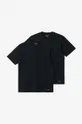 černá Bavlněné tričko Carhartt WIP Pánský
