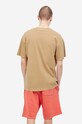 Carhartt WIP cotton t-shirt I029949.DUSTY.H.BR brown AA00