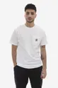 biela Bavlnené tričko Carhartt WIP S/S Pocket T-Shirt Pánsky