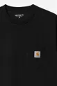Bavlnené tričko s dlhým rukávom Carhartt WIP L/S Pocket T-Shirt