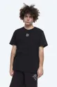 μαύρο Βαμβακερό μπλουζάκι Puma x Kidsuper Studio Ανδρικά