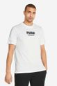 Bavlnené tričko Puma x Minecraft regular biela 534374.02