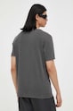 Odzież American Vintage t-shirt bawełniany MDEV02A szary