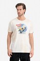 Alpha Industries cotton T-shirt Nose Art T-shirt cotton beige 106520.300