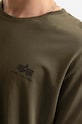 Bavlněné tričko Alpha Industries zelená 106509.634