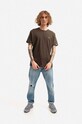 Βαμβακερό μπλουζάκι Alpha Industries 106509.415 πράσινο AA00