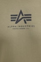Alpha Industries cotton t-shirt 118533.11 green