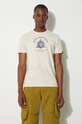 Alpha Industries t-shirt in cotone regolare beige 106515.136