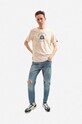 Alpha Industries t-shirt bawełniany 106515.136 beżowy AA00