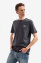 Pamučna majica Alpha Industries regular siva 188505.136