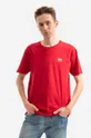 rosso Alpha Industries t-shirt in cotone Backprint Uomo