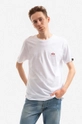 white Alpha Industries cotton T-shirt Backprint Men’s