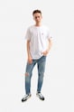 Alpha Industries cotton T-shirt Backprint 128507.178 white AA00