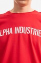 Памучна тениска Alpha Industries червен 116512.451