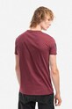 Odzież Alpha Industries t-shirt bawełniany 108510.184 czerwony