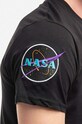 Alpha Industries t-shirt bawełniany czarny 108510.556