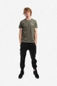 Alpha Industries tricou din bumbac verde